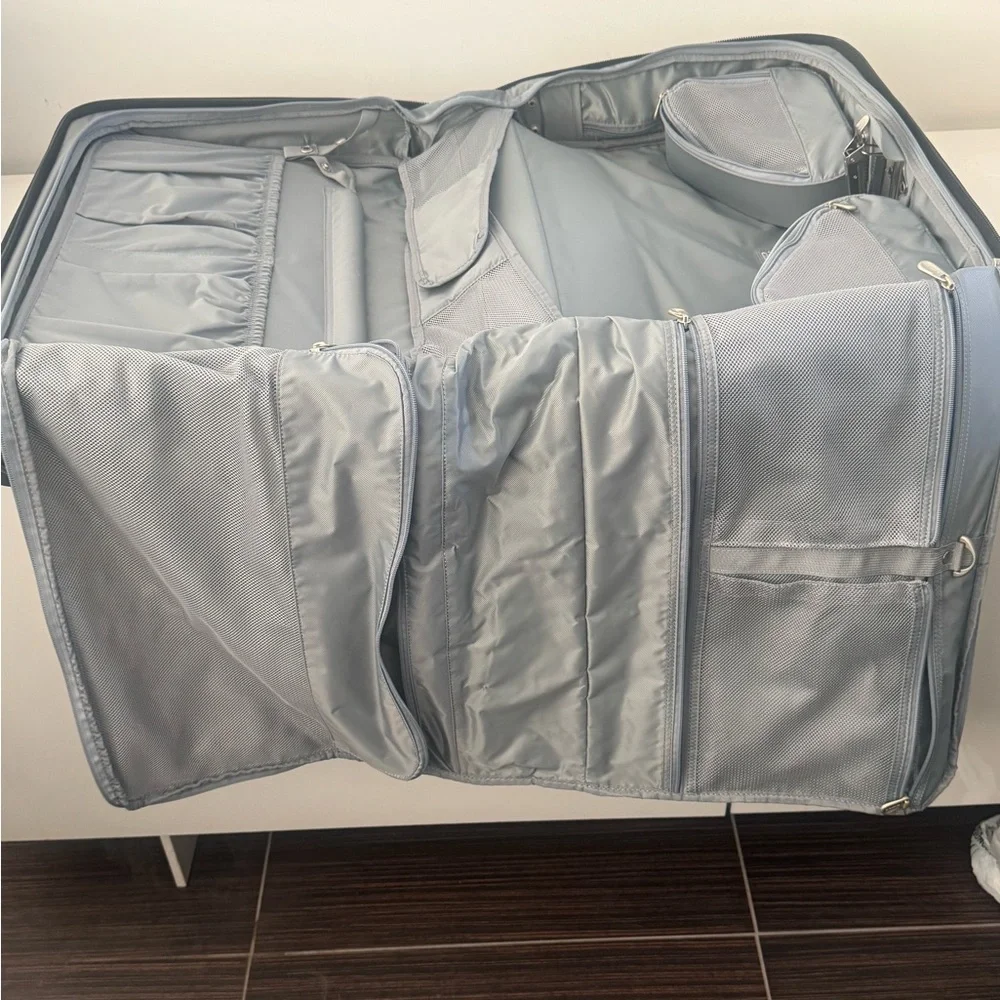 Tumi Black Travel Rolling Garment Bag Suitcase